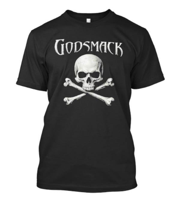 Godsmack Skull And Crossbones Boston Bad Boys T-Shirt