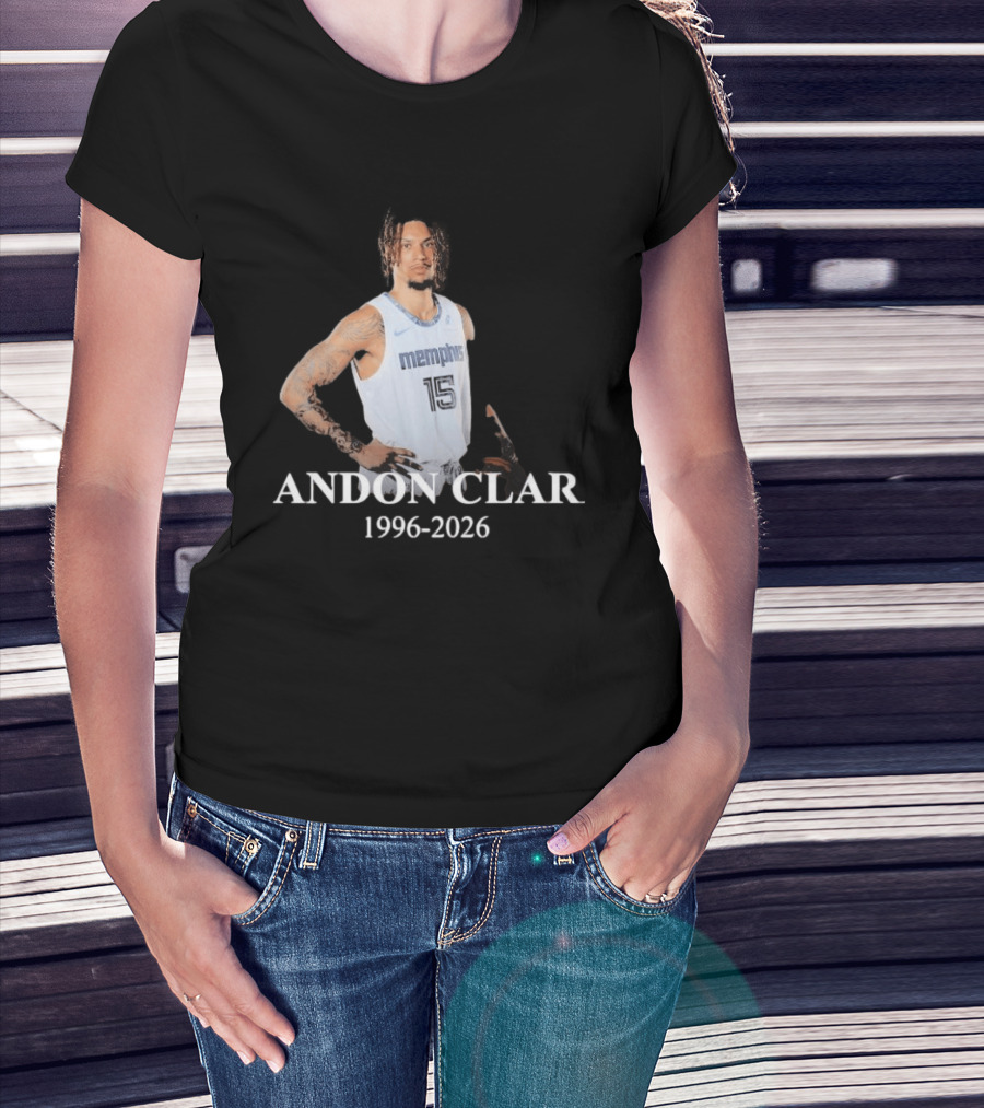 Andon Clar 1996 2026 Memphis 15 T-Shirt