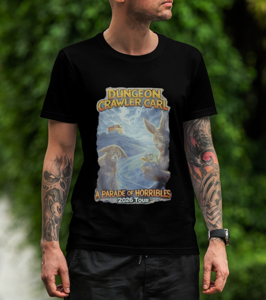 Dungeon Crawler Carl 2026 Tour A Parade Of Horribles Fantasy Adventure T-Shirt