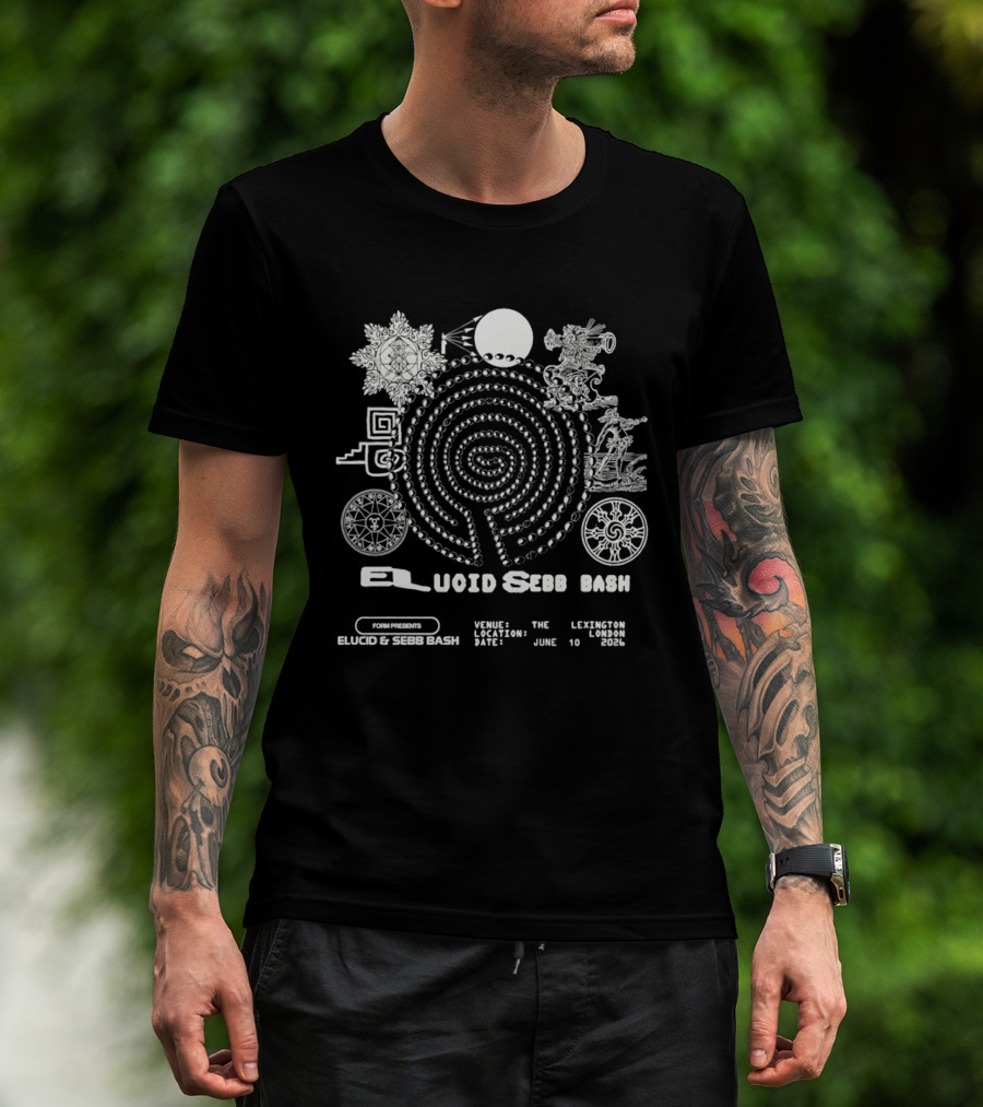 Elucid Sebb Bash Lexington London June 10 2026 Concert Event T-Shirt