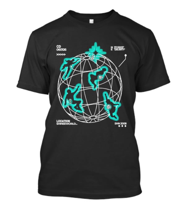 Location Shineeworld SHN2008 08 Cosmos Discover T-Shirt