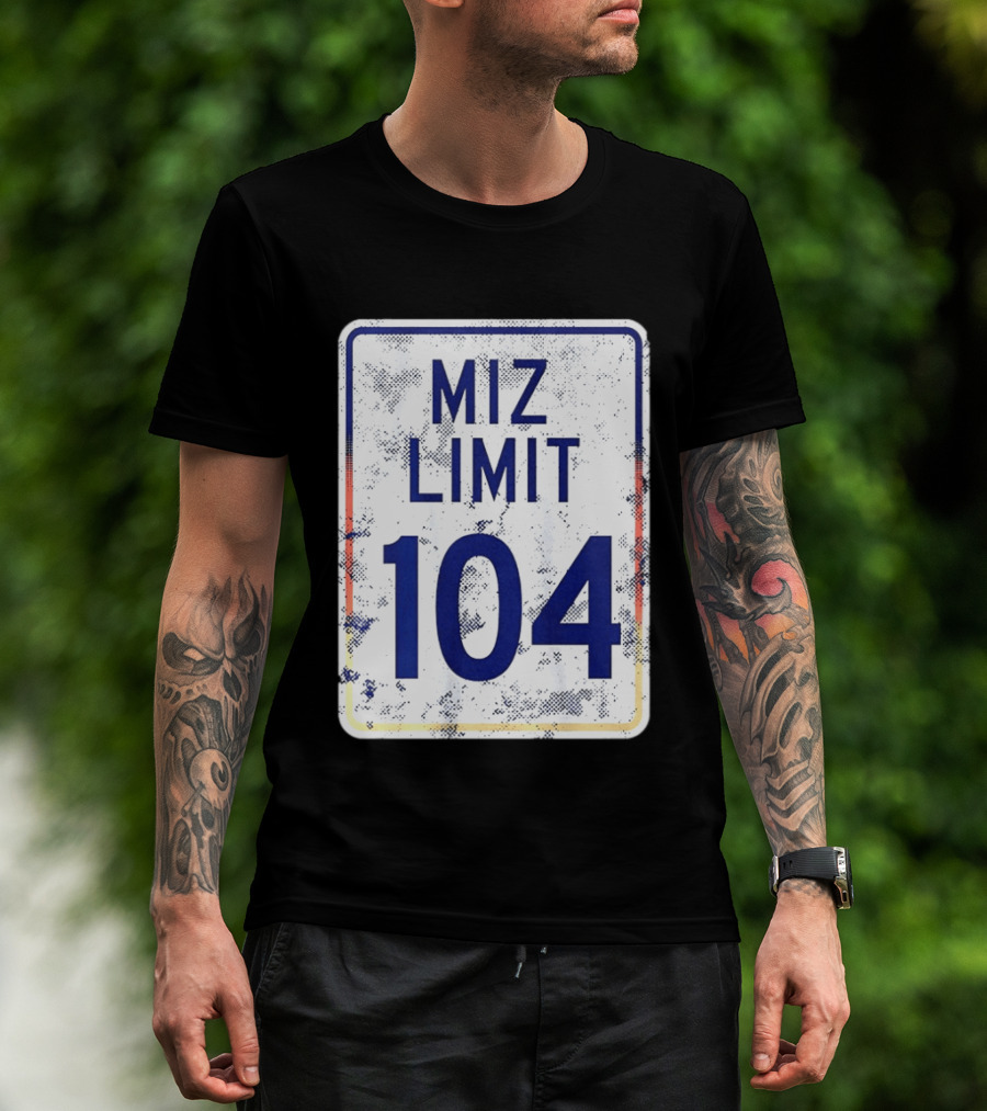 Miz Limit 104 Jacob Misiorowski Milwaukee Brewers T-Shirt