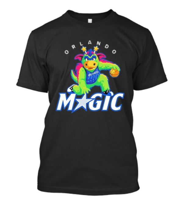 NBA Orlando Magic Stuff The Magic Dragon Basketball T-Shirt