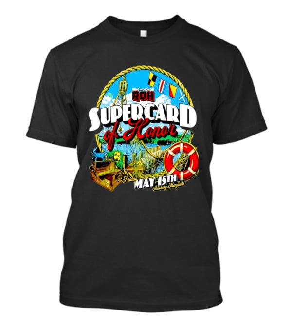 Ring Of Honor ROH Supercard Of Honor May 15th 2026 Salisbury Maryland Event Friday T-Shirt