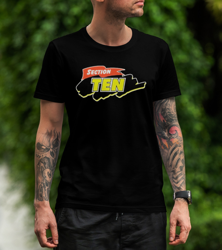 Section Ten Cartoon T-Shirt
