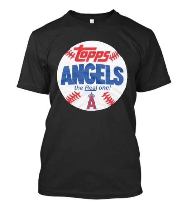 Topps Los Angeles Angels The Real One Baseball T-Shirt