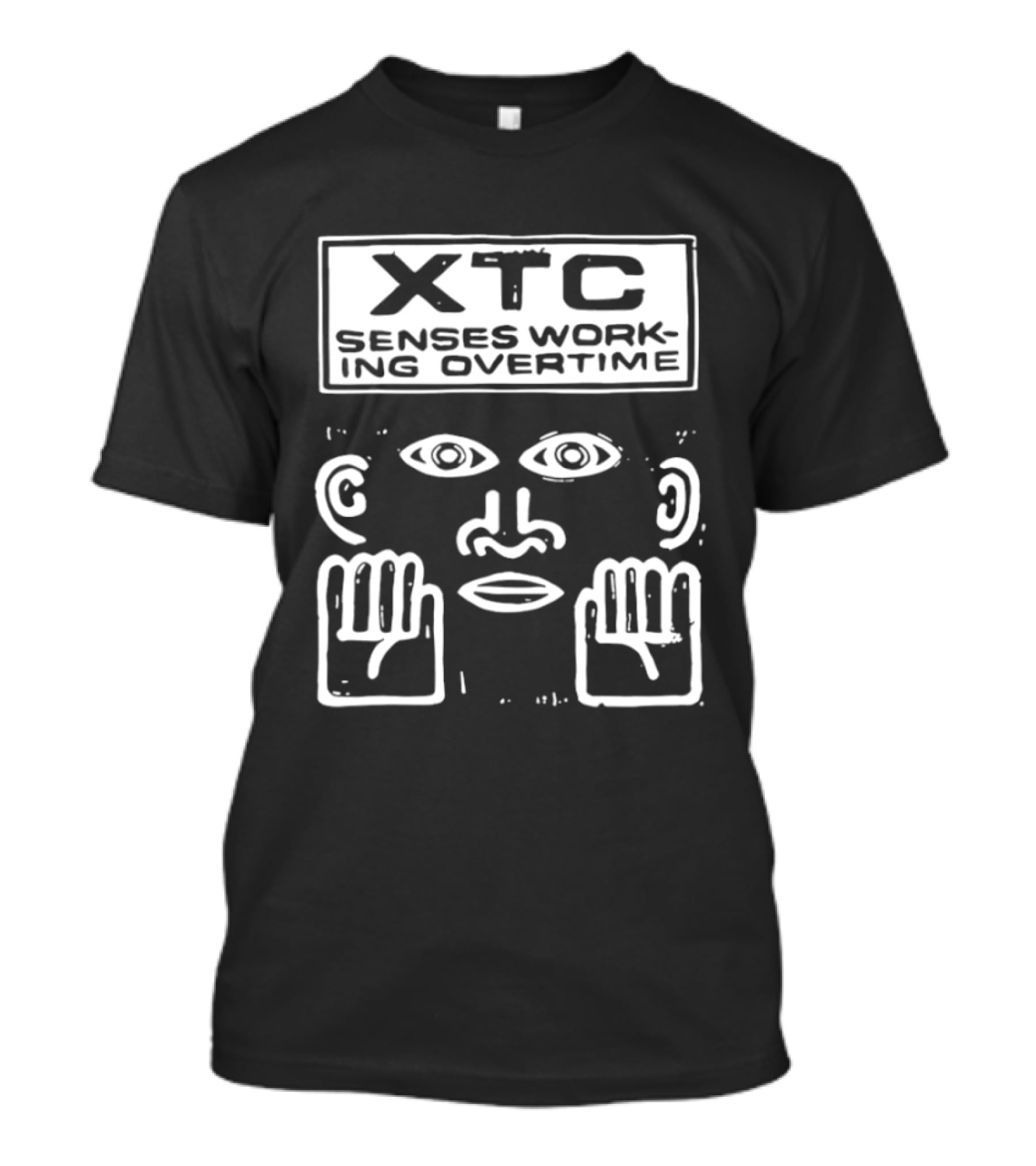 XTC Senses Working Overtime Eyes Ears Hands T-Shirt