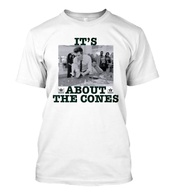 Ben Wyatt It's About The Cones Parks And Recreation Sitcom T-Shirt