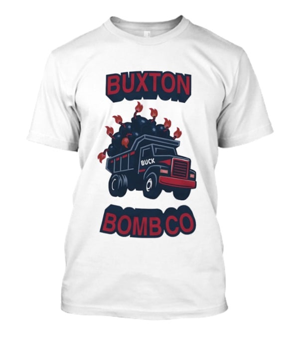 Buxton Bomb Co Buck Truckin' Explosive Truck T-Shirt