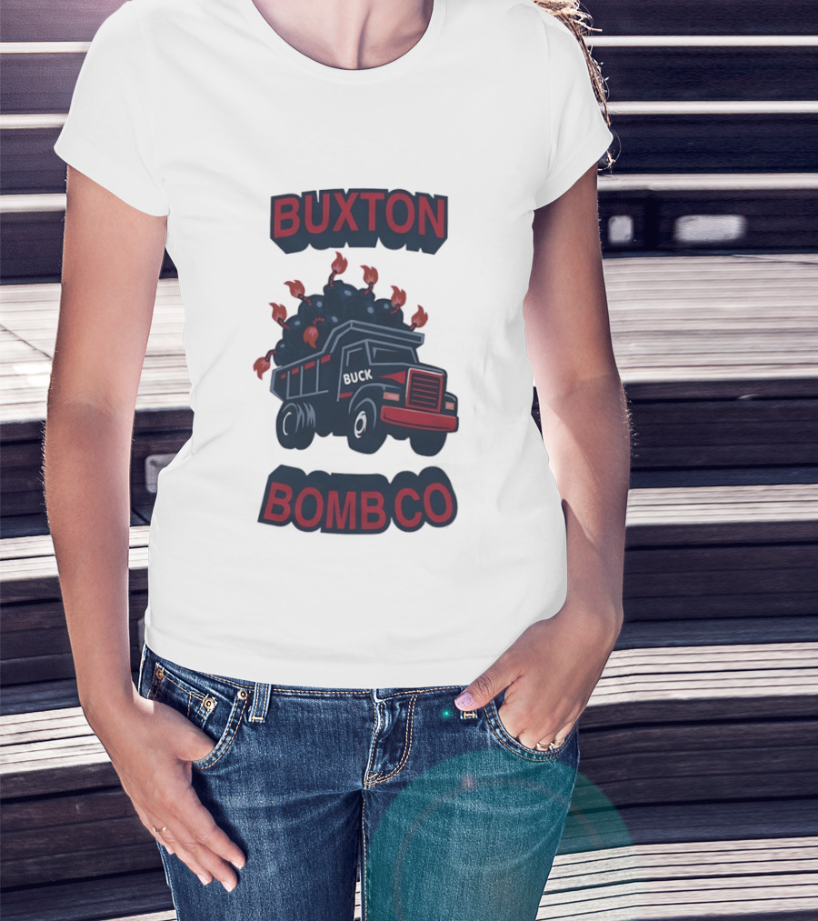 Buxton Bomb Co Buck Truckin' Explosive Truck T-Shirt