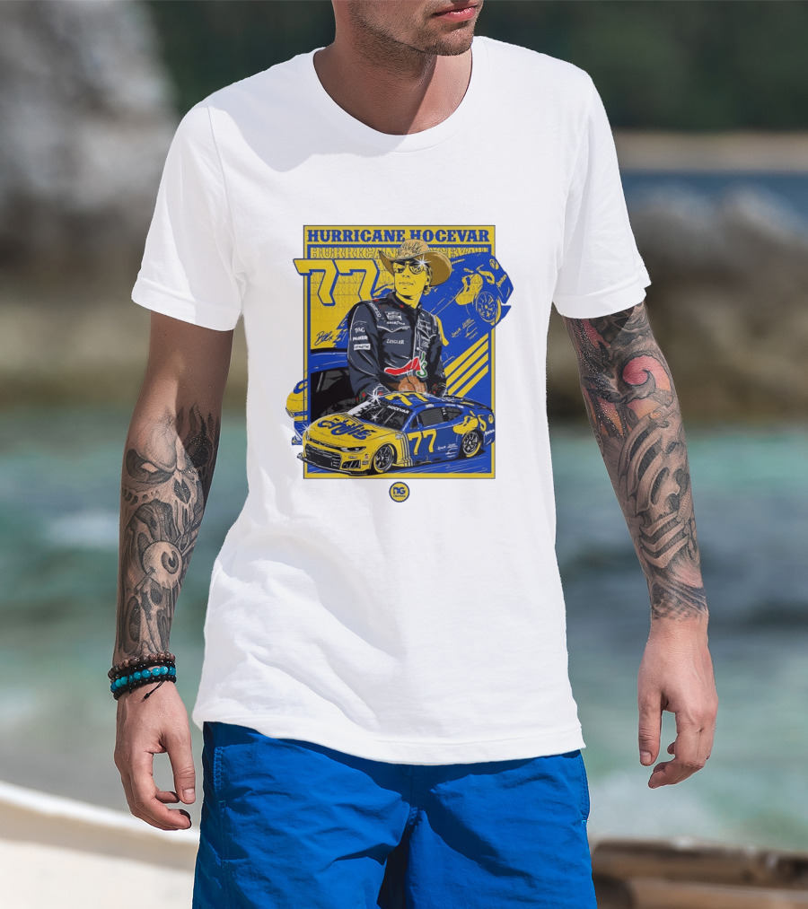 Hurricane Hocevar 77 Chili's Spire Motorsports NASCAR Chevrolet Carson Hocevar T-Shirt