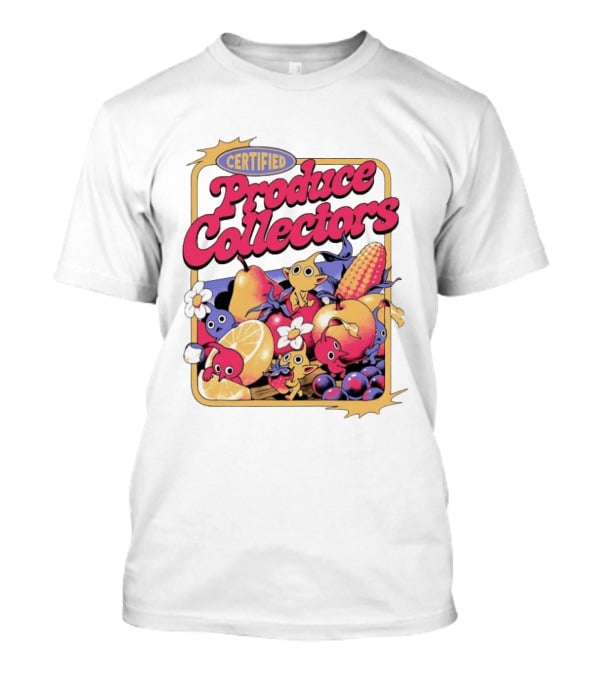 Certified Produce Collectors Pikmin Fruits And Vegetables T-Shirt
