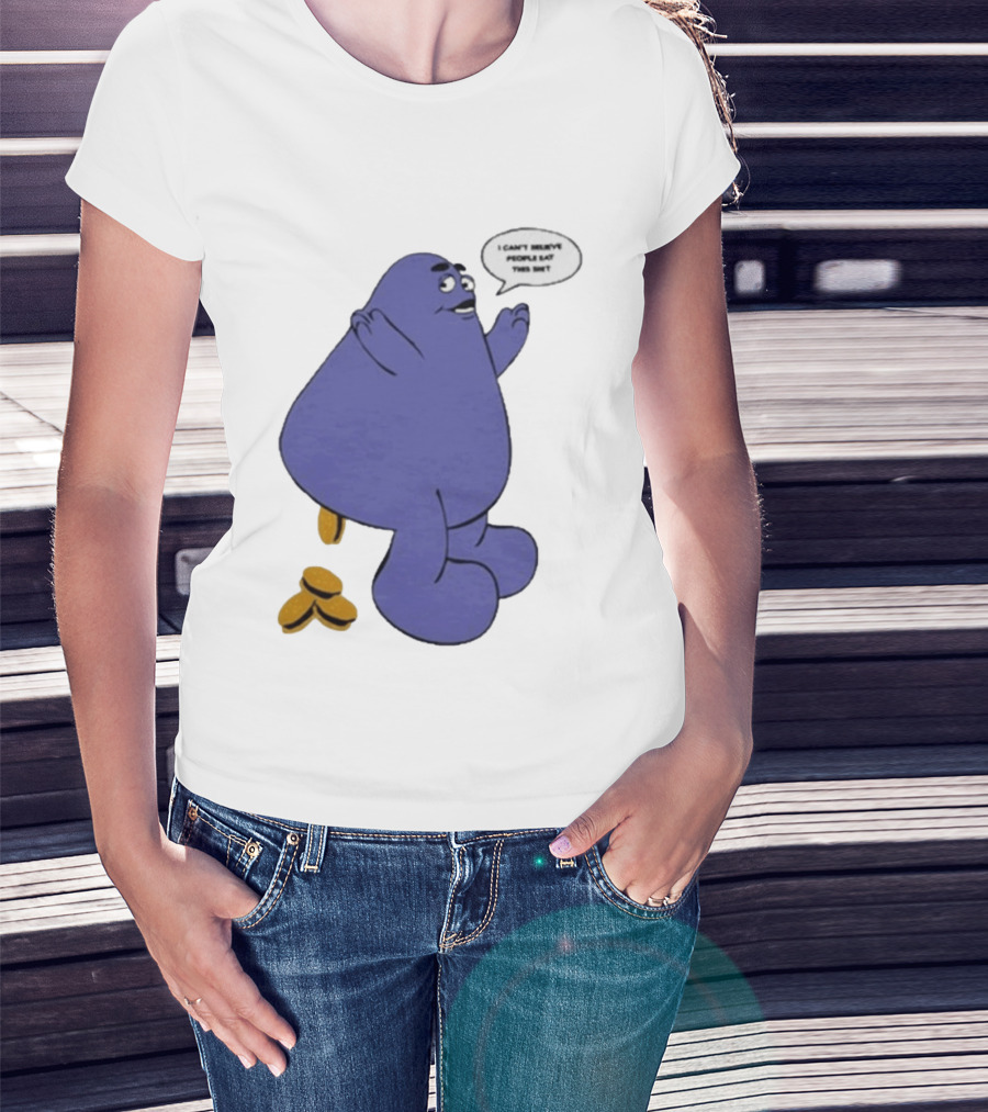 Rare AKOMPLICE GRIMACE I Can't Believe People Eat This T-Shirt