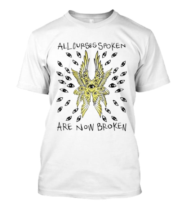 All Curses Spoken Are Now Broken Winged Eye T-Shirt