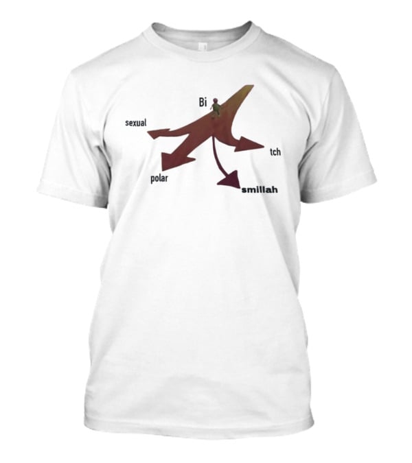 Bi Sexual Polar Smillah Tch Arrow And Figure Concept T-Shirt
