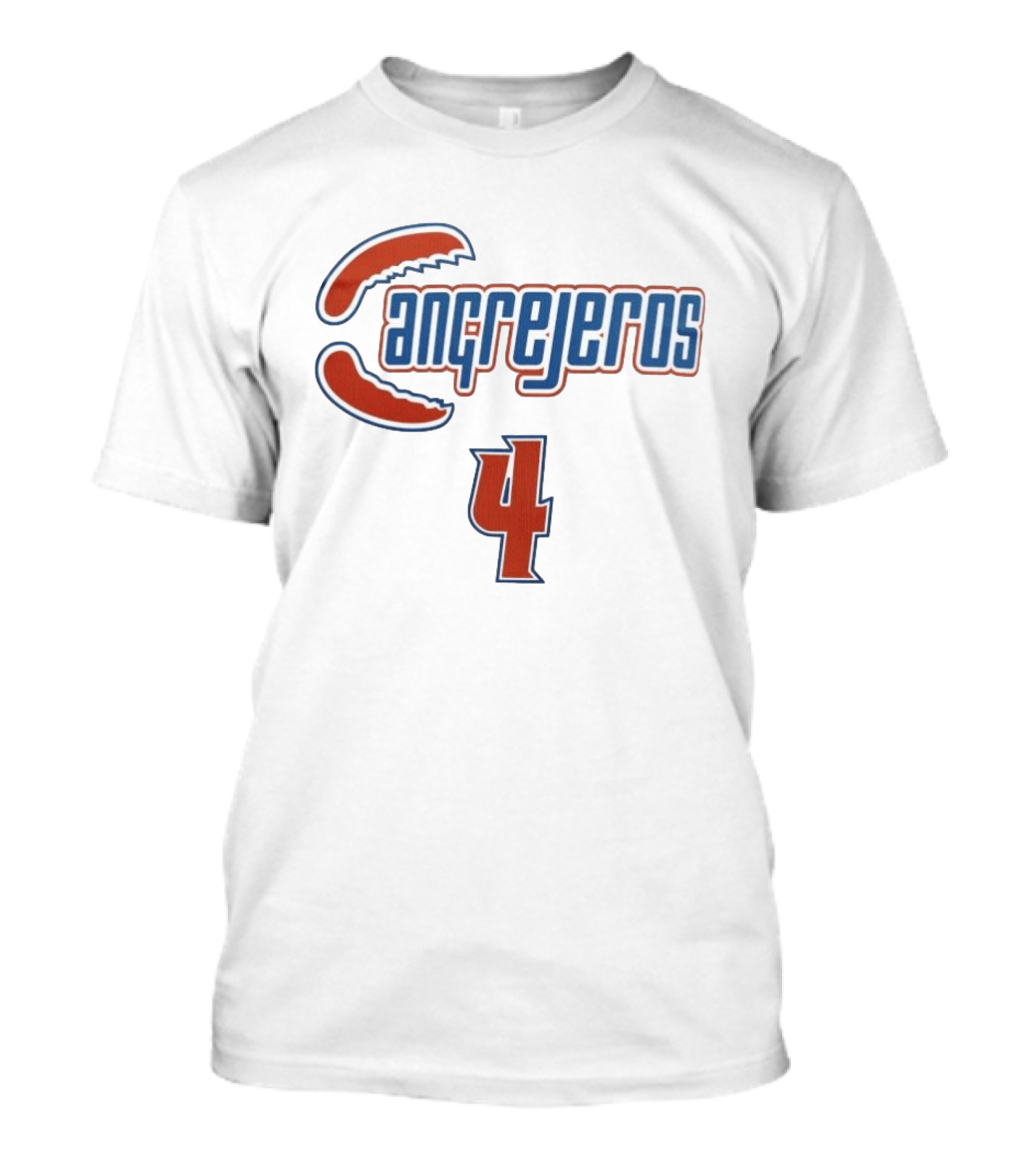 Cangrejeros De Santurce 2026 Honoring José 'Piculín' Ortiz 4 T-Shirt