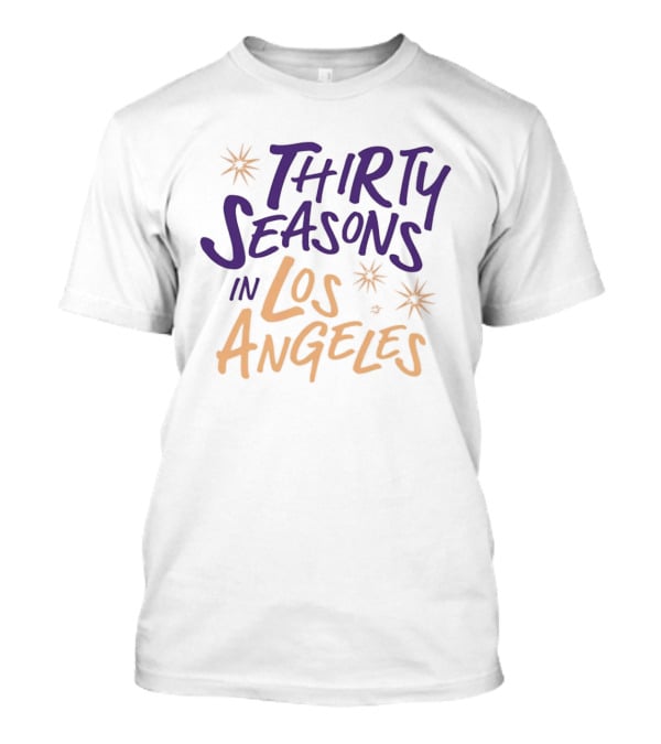 Thirty Seasons In Los Angeles Sparks T-Shirt