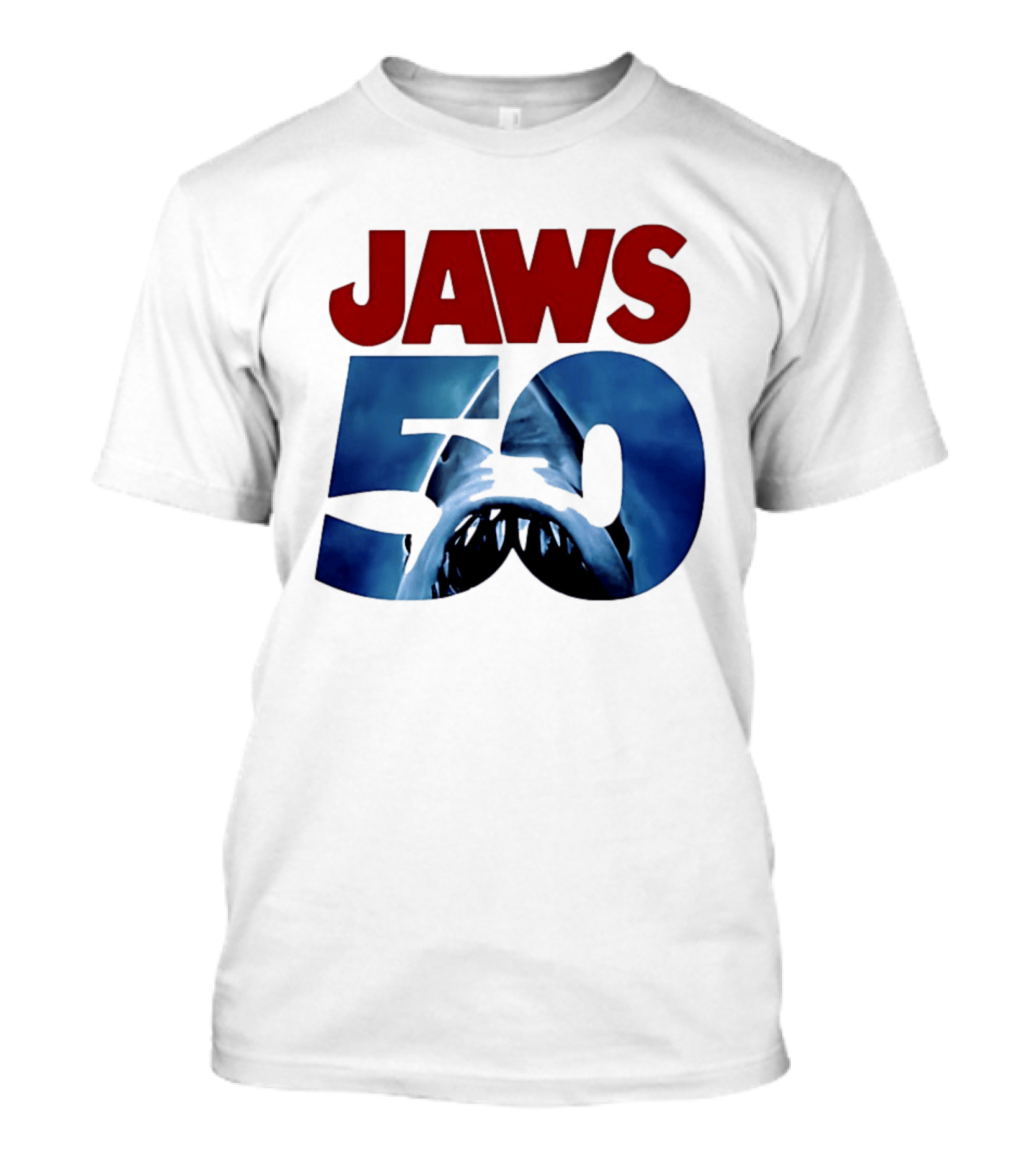Jaws 50th Anniversary Shark Attack Celebration T-Shirt
