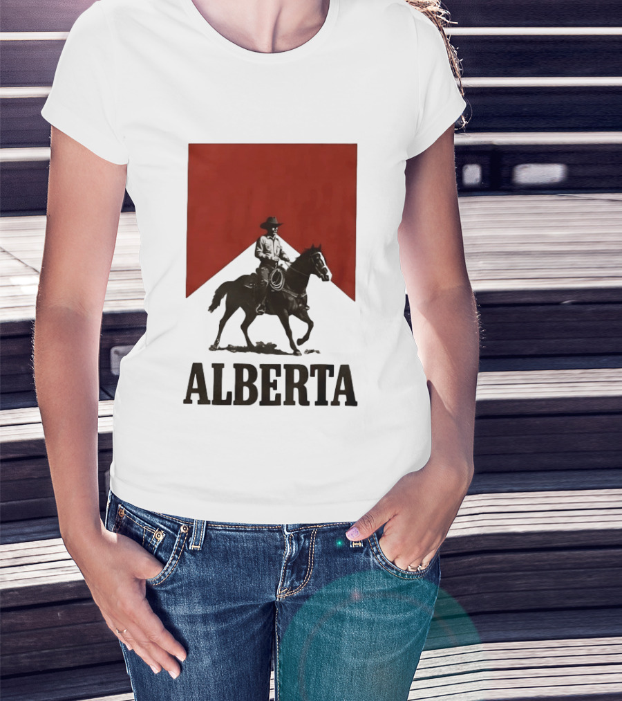 Alberta Cowboy Rider T-Shirt