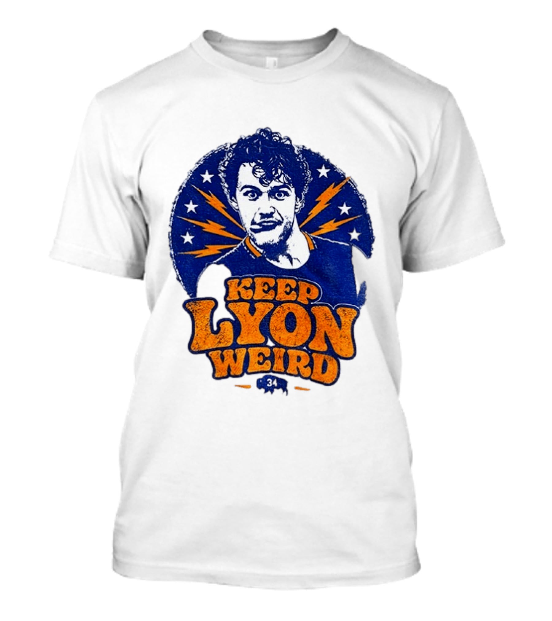 Keep Lyon Weird Alex Lyon Buffalo Sabres NHL 2026 T-Shirt