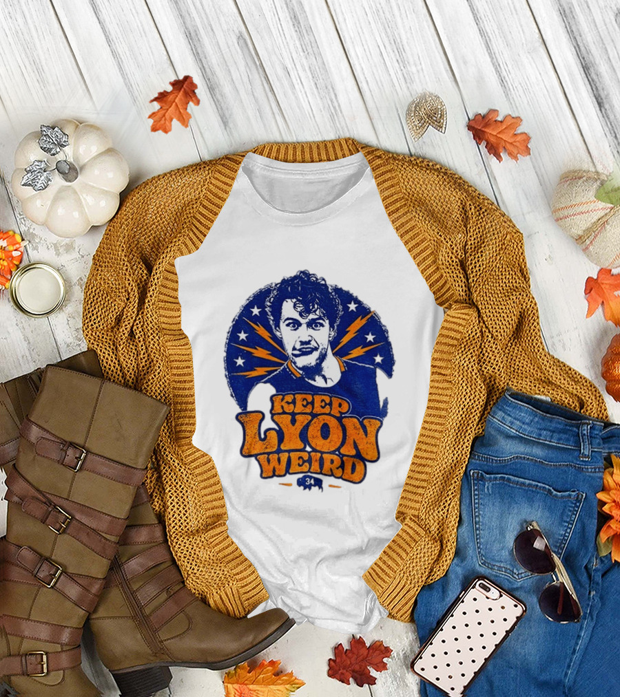 Keep Lyon Weird Alex Lyon Buffalo Sabres NHL 2026 T-Shirt
