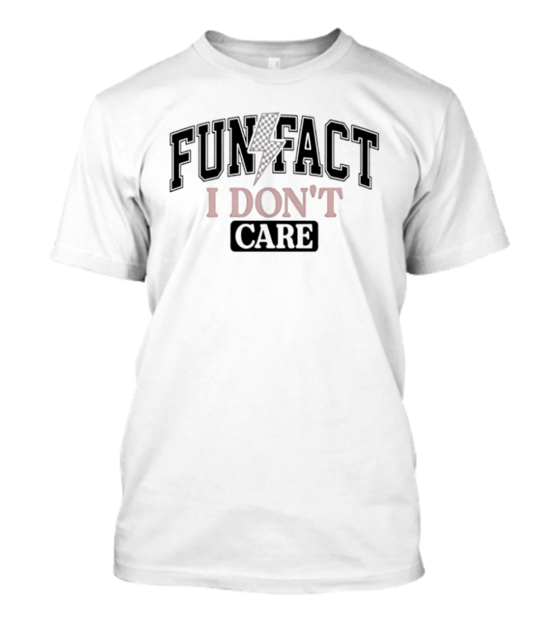 Fun Fact I Don't Care Lightning T-Shirt