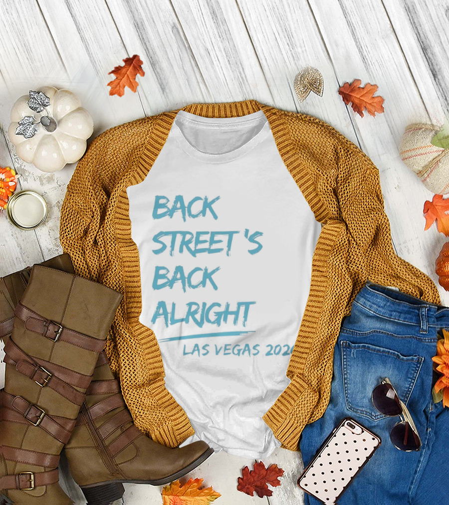 Backstreet's Back Alright Las Vegas 2026 T-Shirt