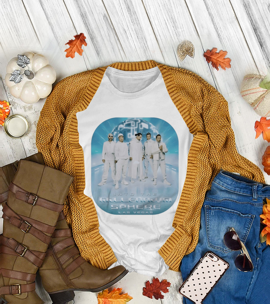 Backstreet Boys Into the Millennium Sphere Las Vegas 2026 T-Shirt