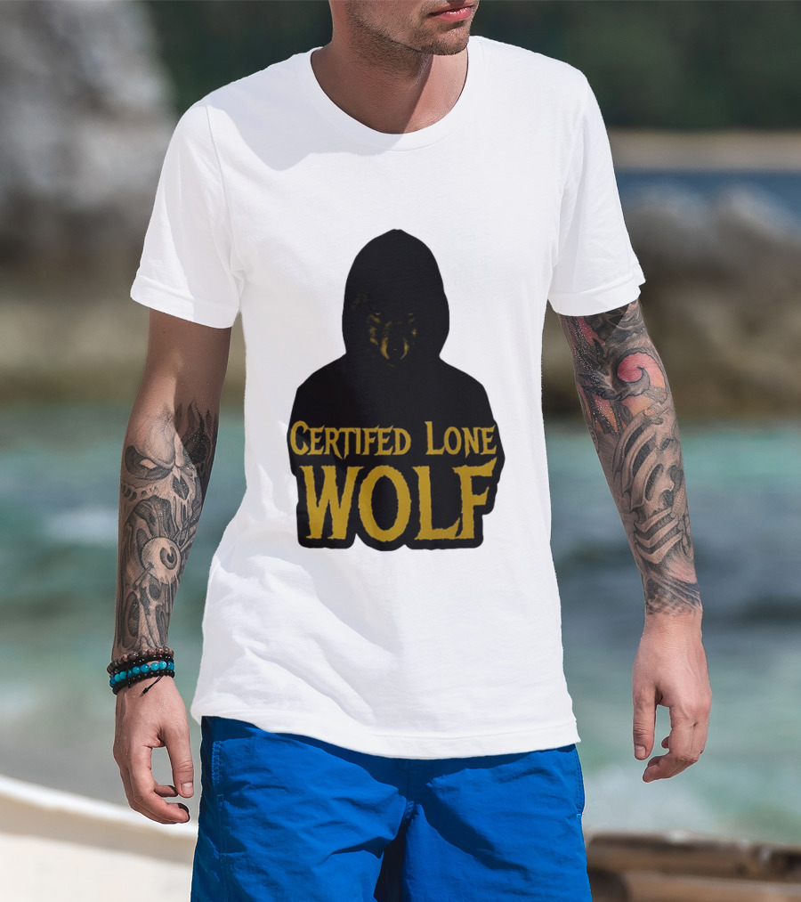 Certified Lone Wolf Mask T-Shirt