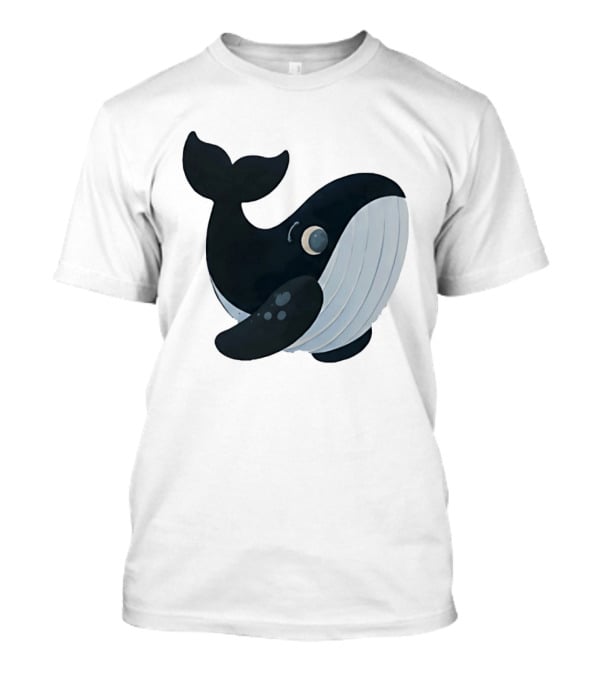 Cocomelon The Movie J.J Whale Cartoon T-Shirt