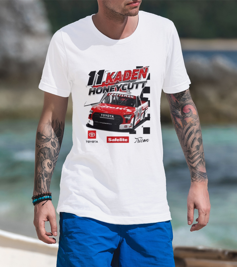 Kaden Honeycutt 11 Toyota Tundra TRICON Garage Racing Team T-Shirt