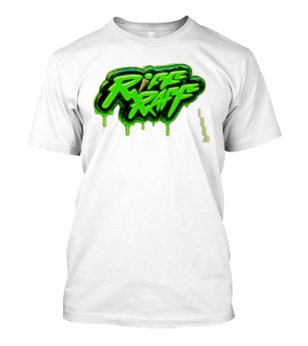 Riff Raff Neon Green Drip T-Shirt