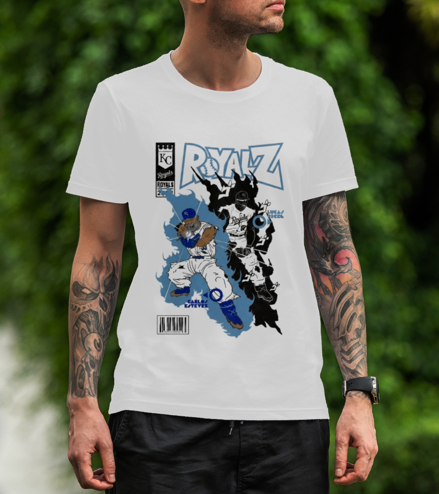 Royals Dragon Kamehameha Baseball Anime T-Shirt