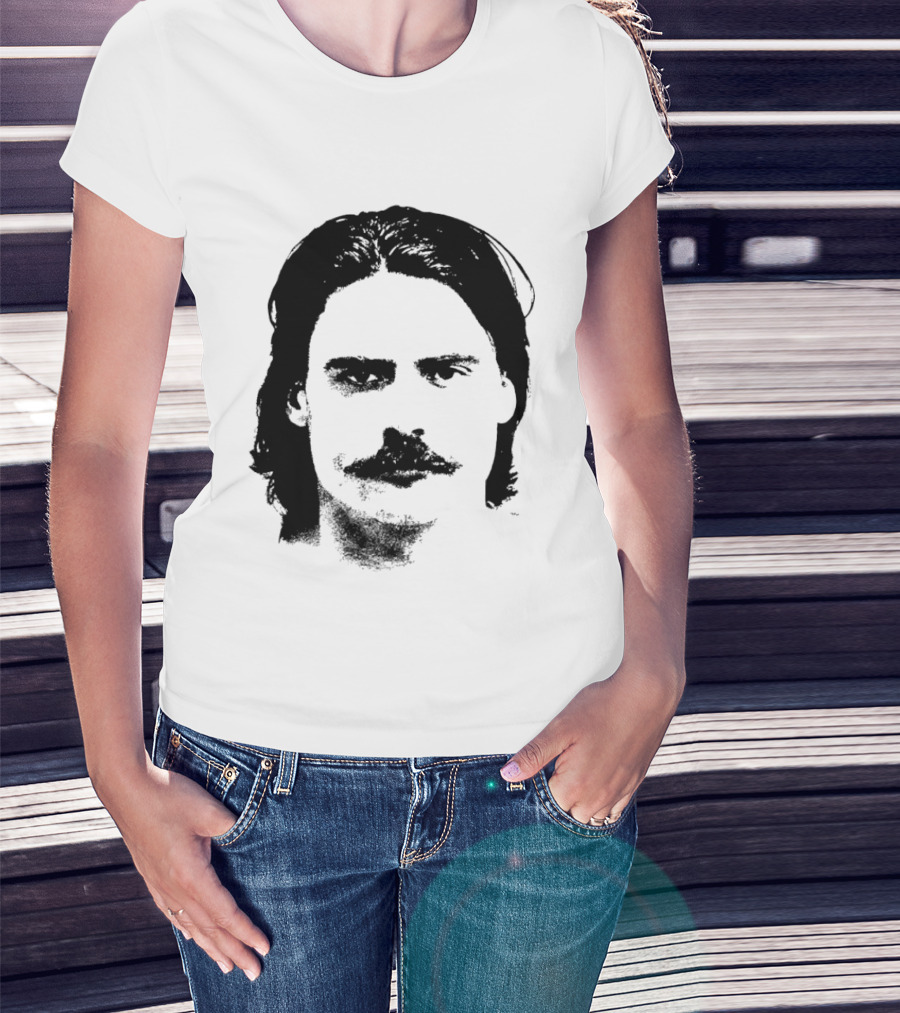 Free Chud Big Head Black And White Face T-Shirt