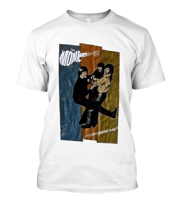 The Monkees 45th Anniversary Tour Vintage Band Celebration T-Shirt
