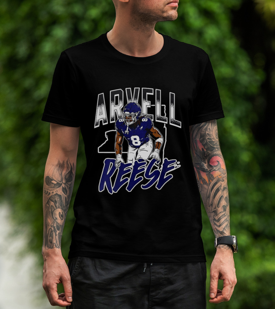 Arvell Reese New York Giants Football 2026 T-Shirt