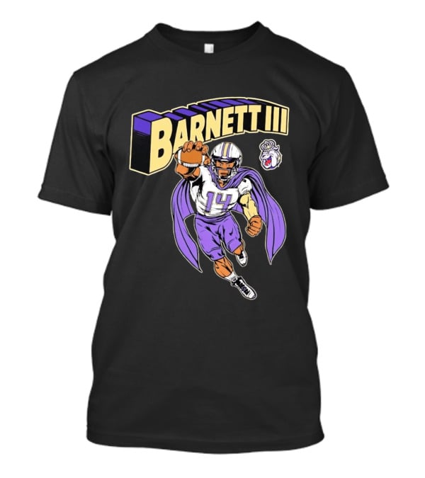 Barnett III James Madison Dukes Football Player T-Shirt