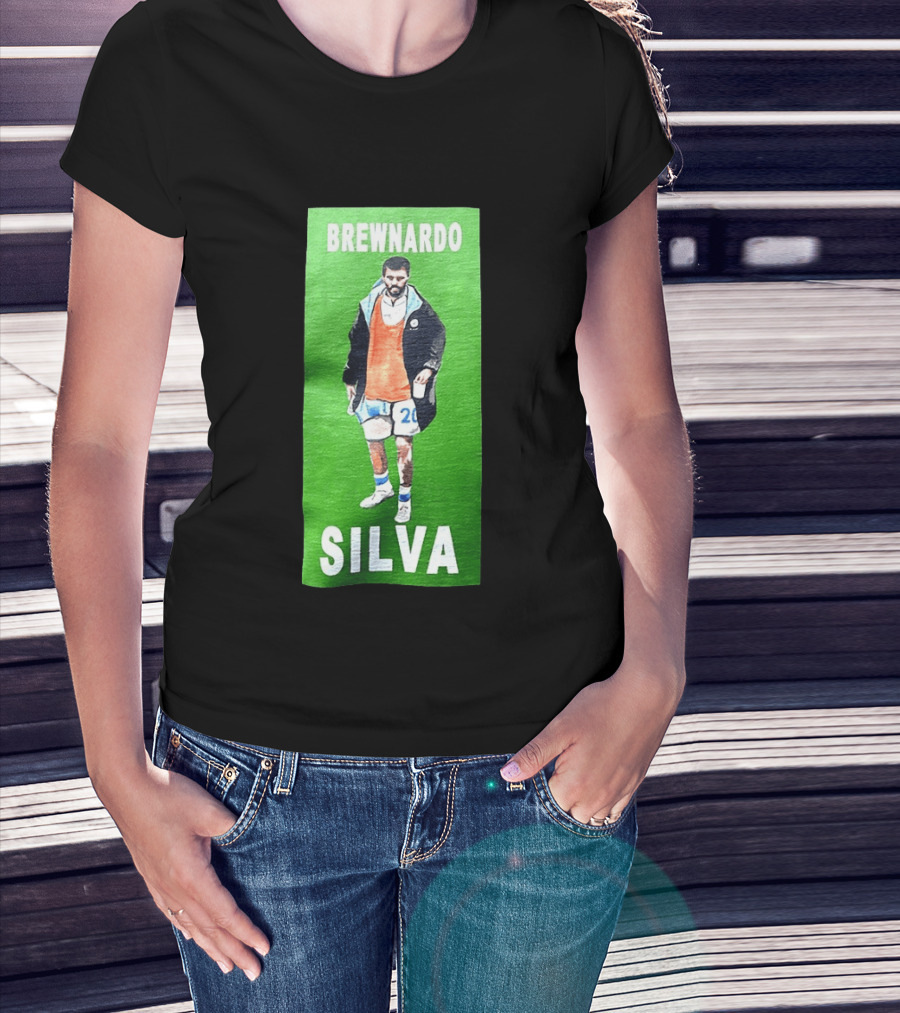 Brewnardo Silva Bernardo Silva Manchester City Football Star T-Shirt