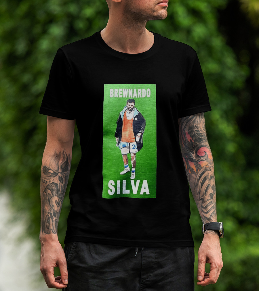 Brewnardo Silva Bernardo Silva Manchester City Football Star T-Shirt