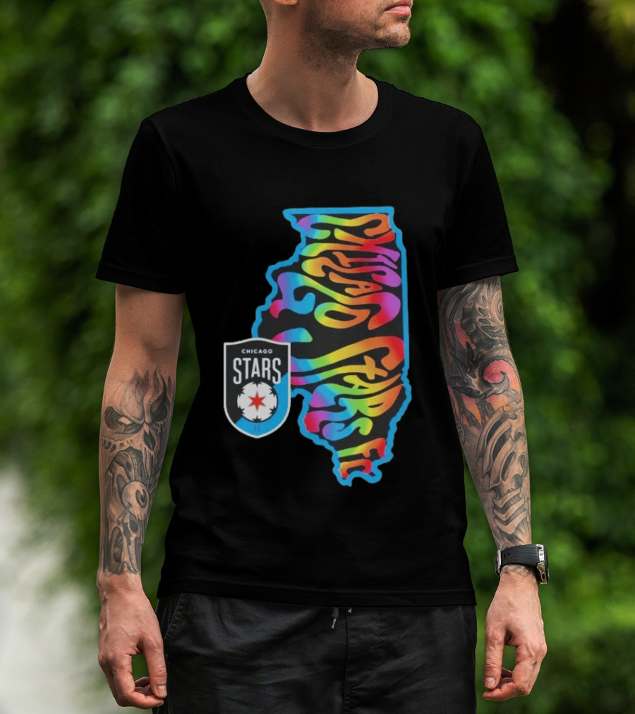 Chicago Stars FC Pride State Groove T-Shirt