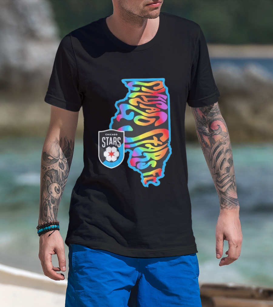 Chicago Stars FC Pride State Groove T-Shirt