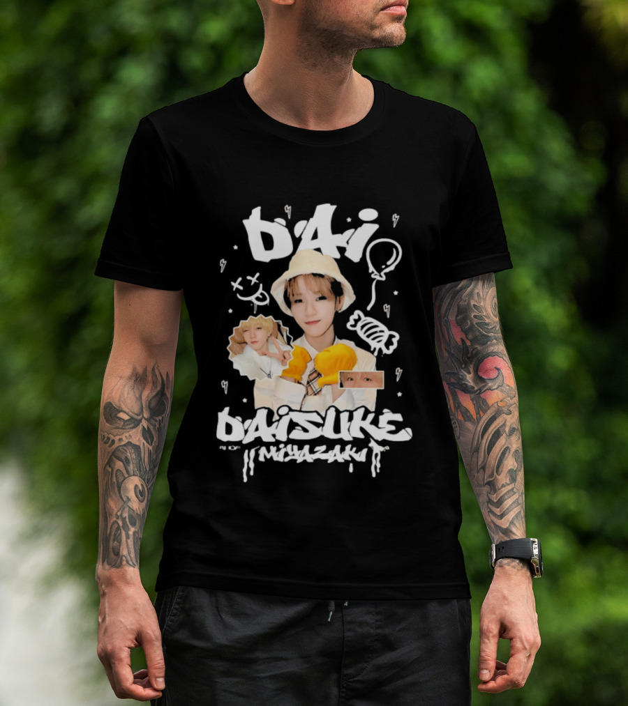 Dai Daisuke Miyazaki AHOF Playful Balloon And Candy T-Shirt