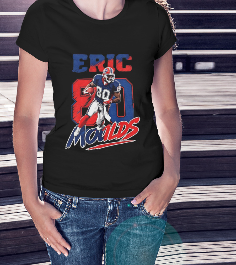 Eric Moulds 80 Buffalo Bills Football Legend T-Shirt