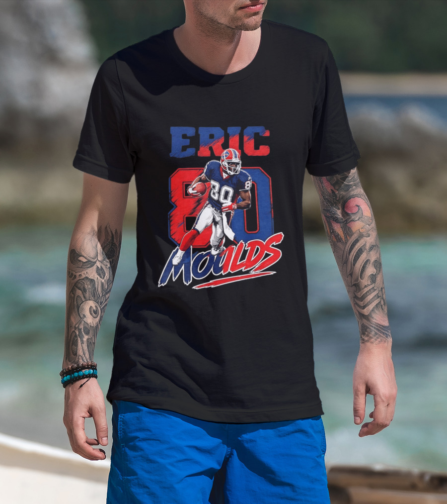 Eric Moulds 80 Buffalo Bills Football Legend T-Shirt