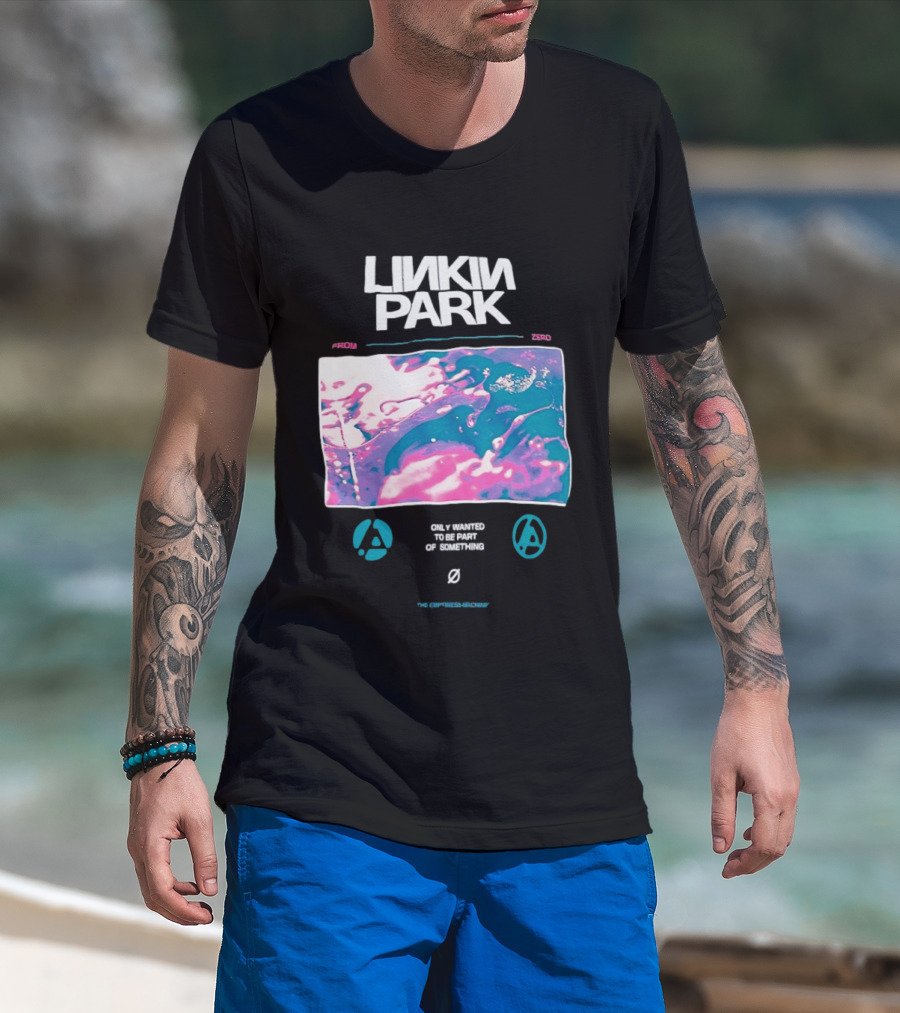 Linkin Park From 2000 Only Wanted To Be Part Of Something T-Shirt