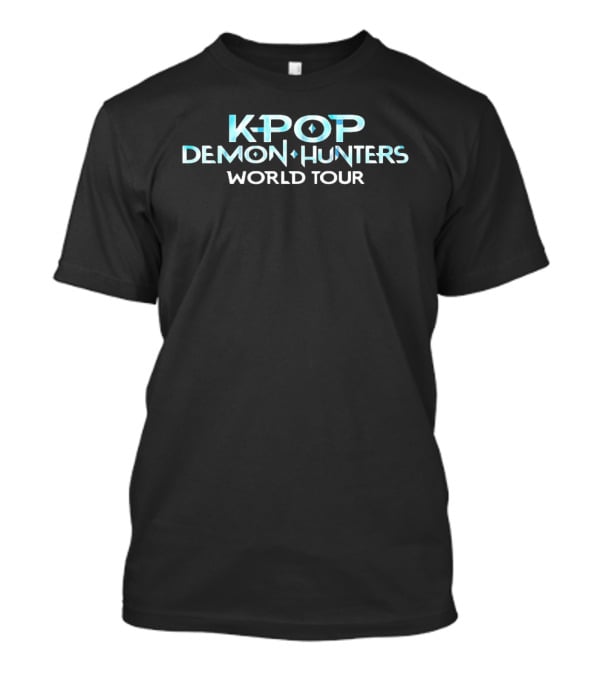 K Pop Demon Hunters World Tour 2023 Concert Fan Merchandise T-Shirt