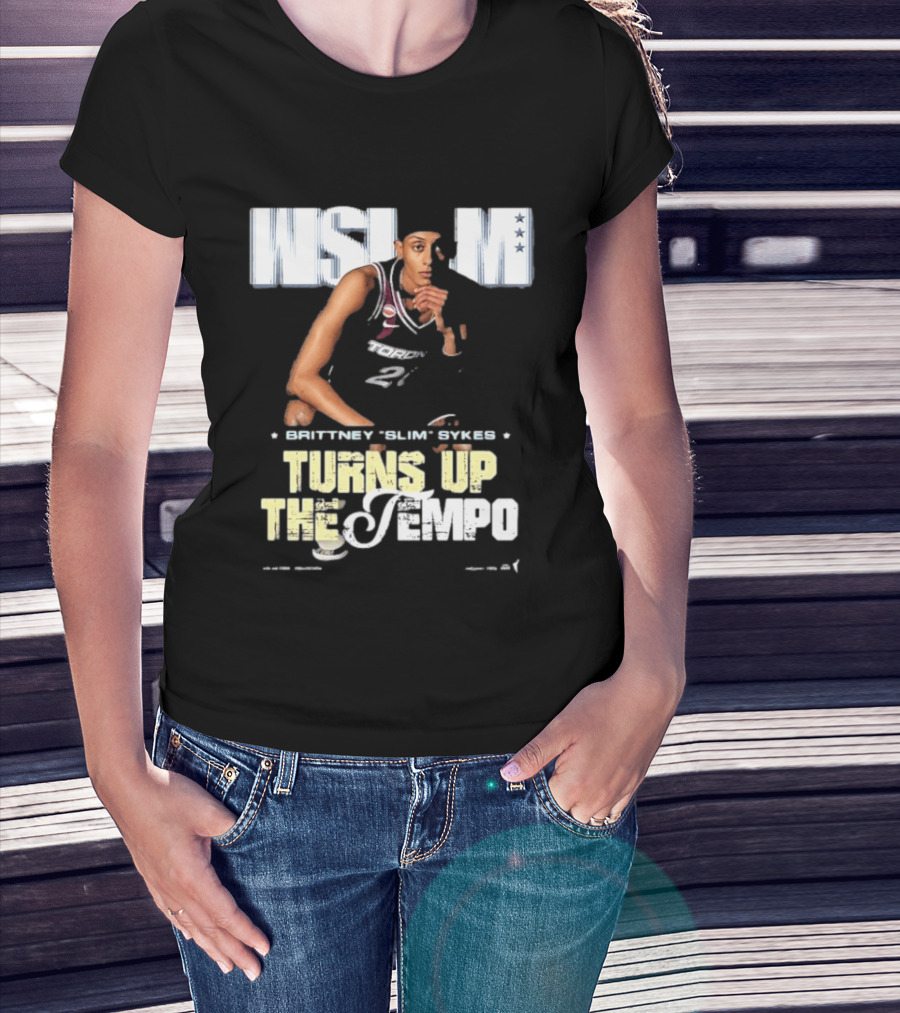 Slam 262 Brittney Slim Sykes Turns Up The Tempo T-Shirt