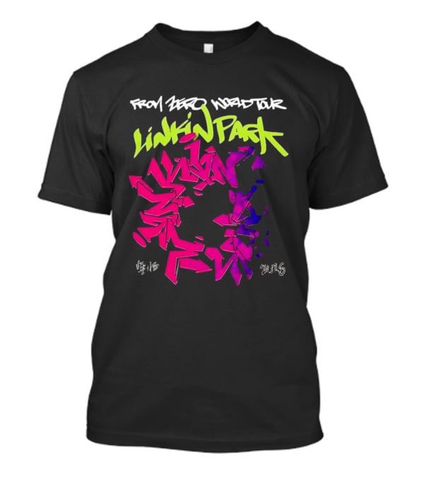 Linkin Park From Zero World Tour 2026 Graffiti T-Shirt