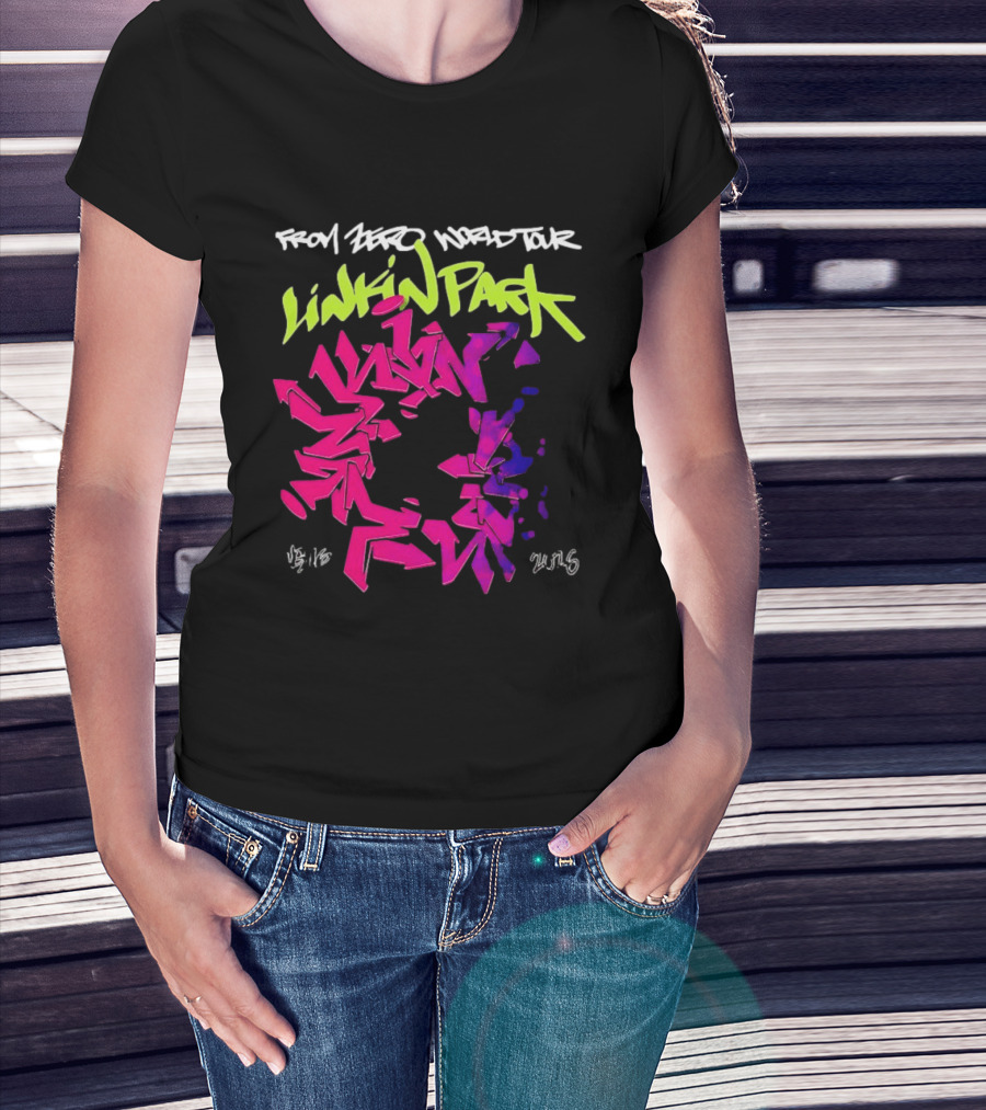 Linkin Park From Zero World Tour 2026 Graffiti T-Shirt