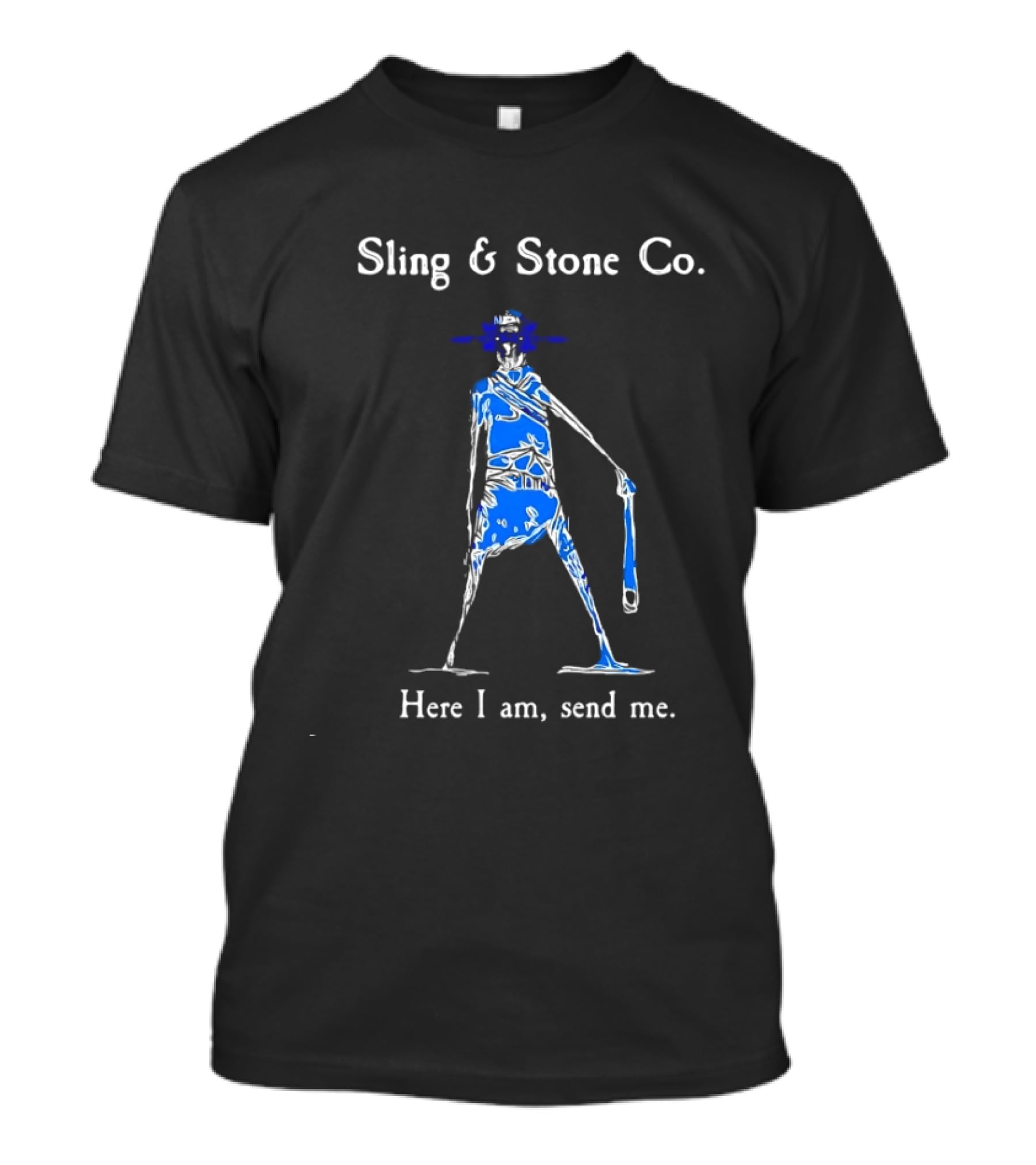 Sling And Stone Co Here I Am Send Me T-Shirt